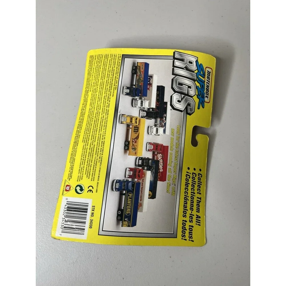 Vtg 1996 Matchbox Super Rigs #34330 Nintendo 64 Super Mario Semi Trailer